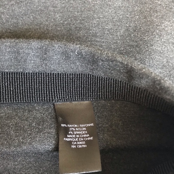 Grey Pencil Skirt - Picture 4 of 4